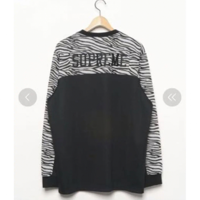 美品 Supreme Zebra L/S Top ゼブラ トップス