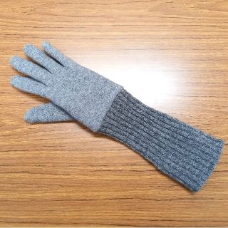 レディース / 右手だけの手袋 / グレー毛糸(手袋)