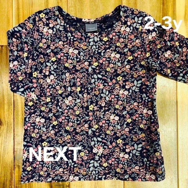 NEXT(ネクスト)の【next】長袖Tシャツ 2-3y/98cm キッズ/ベビー/マタニティのキッズ服女の子用(90cm~)(Tシャツ/カットソー)の商品写真