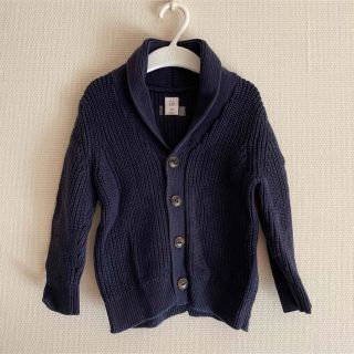 ベビーギャップ(babyGAP)のネイビーカーディガン100(カーディガン)