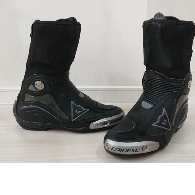 名作 DANESE - US9 EU42 レザーブーツ D1 AXIAL ダイネーゼ DAINESE