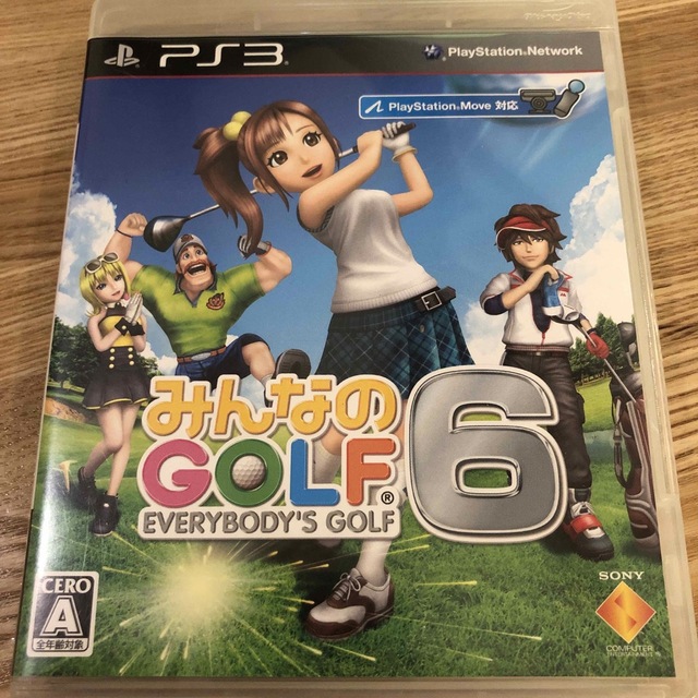 みんなのGOLF6 エンタメ/ホビーのゲームソフト/ゲーム機本体(家庭用ゲームソフト)の商品写真