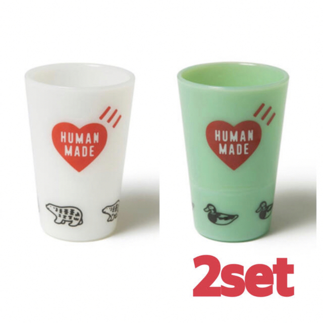 HUMAN MADE POLAR BEAR DUCK TUMBLER セット