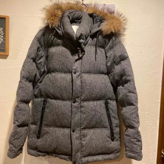 AIGLE - エーグル |AIGLE リアルファー付き ロングダウンコート Mの