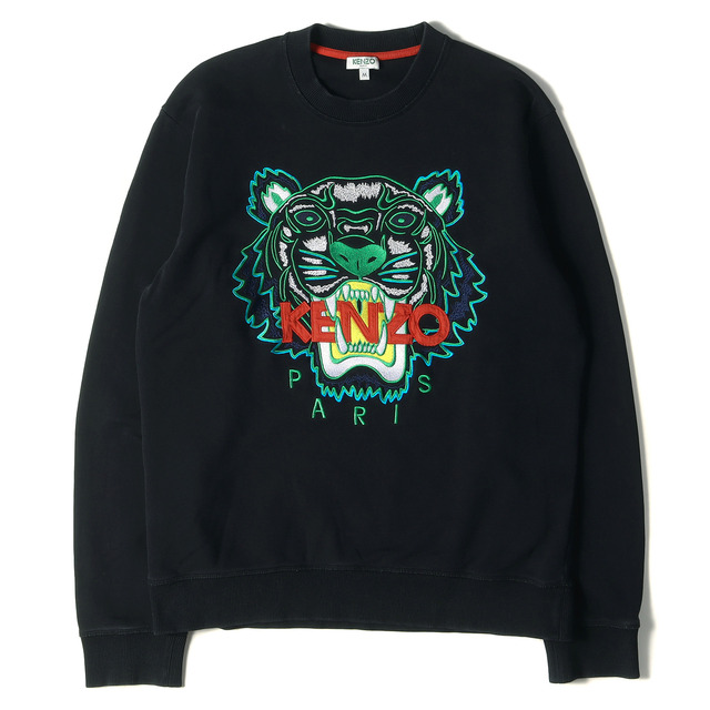 KENZO ケンゾー スウェット タイガー 刺繍 クルーネック スウェット