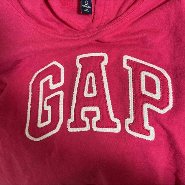 GAP(ギャップ)の値下げ！GAPパーカー　ピンク　Sサイズ レディースのトップス(パーカー)の商品写真