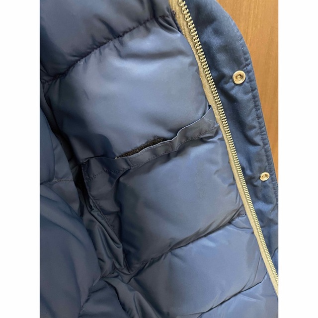 THE NORTH FACE ダウンジャケット 青 茶タグ 3