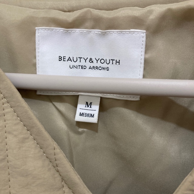 BEAUTY&YOUTH UNITED ARROWS(ビューティアンドユースユナイテッドアローズ)のビューティ&ユース　ユナイテッドアローズ　キルティングジャケット レディースのジャケット/アウター(ノーカラージャケット)の商品写真