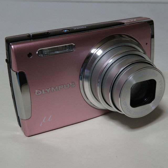 OLYMPUS(オリンパス)のオリンパス μ1060 [ピンク]（新品・未使用品）[**8724] スマホ/家電/カメラのカメラ(コンパクトデジタルカメラ)の商品写真