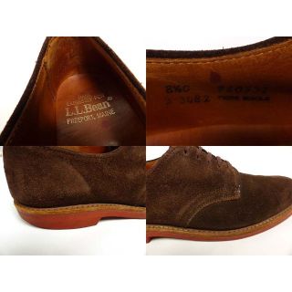 エルエルビーン L.L.Bean プレーントゥシューズ USA製 US81/saa008457