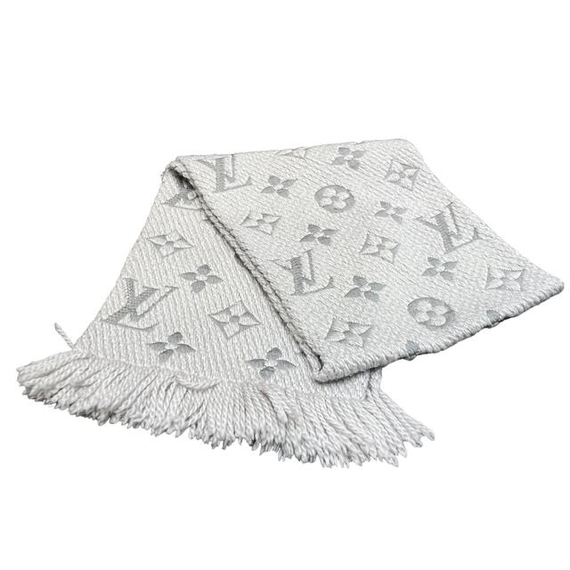 LOUIS VUITTON ルイヴィトン モノグラム エシャルプ・ロゴマニア グリペルル マフラー マフラー レディース M74742
