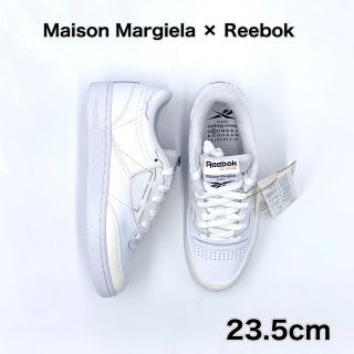 マルタンマルジェラ(Maison Martin Margiela)の23.5cm ホワイト メゾンマルジェラ リーボック メモリー スニーカー(スニーカー)