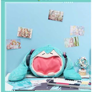 初音ミク ぬいぐるみ 4way BEMOE  痛バッグ 海外限定 大サイズbilibili公式商品です