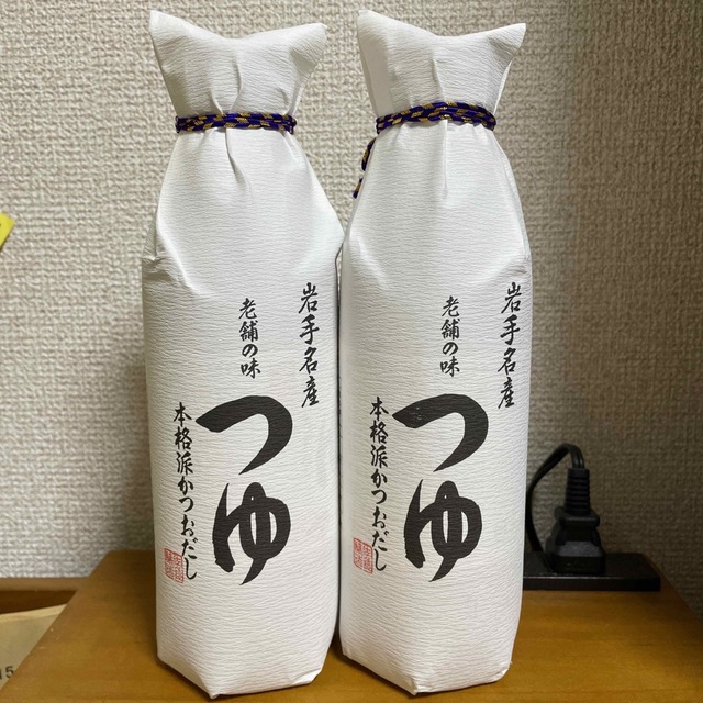 佐々長醸造　つゆ　2本 食品/飲料/酒の食品(調味料)の商品写真