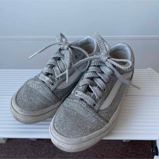 ヴァンズ(VANS)のVANS オールドスクール　シルバーラメ(スニーカー)