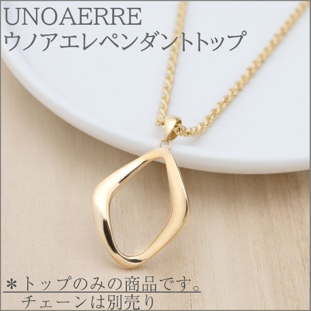 定番再入荷 UNOAERRE - ウノアエレ サファイア デザイン ネックレス YG