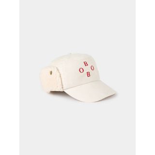 ボボチョース(bobo chose)の限定お値下げ　美品　BOBOCHOSES SheepskinCap ボアキャップ(帽子)