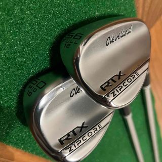 クリーブランドゴルフ(Cleveland Golf)のクリーブランド　RTX ZIPCOREウェッジ2本セット(クラブ)