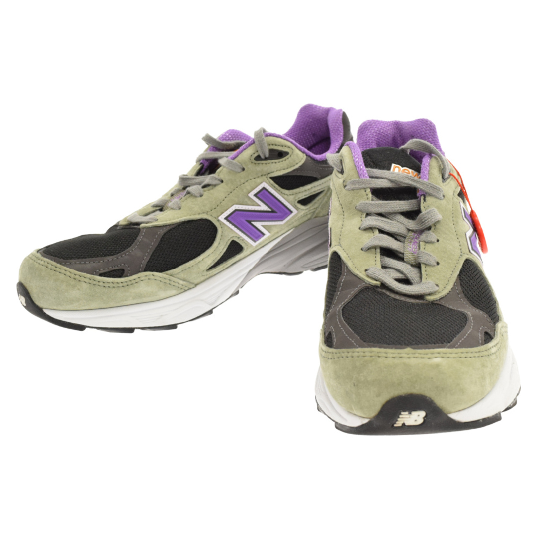 New Balance ニューバランス M990TC3 ローカットスニーカー Made in USA オリーブ×パープル