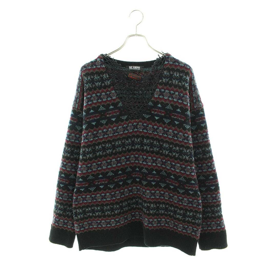 正規品 ラフシモンズ - SIMONS RAF 22SS 2 メンズ ネットデザイン総柄