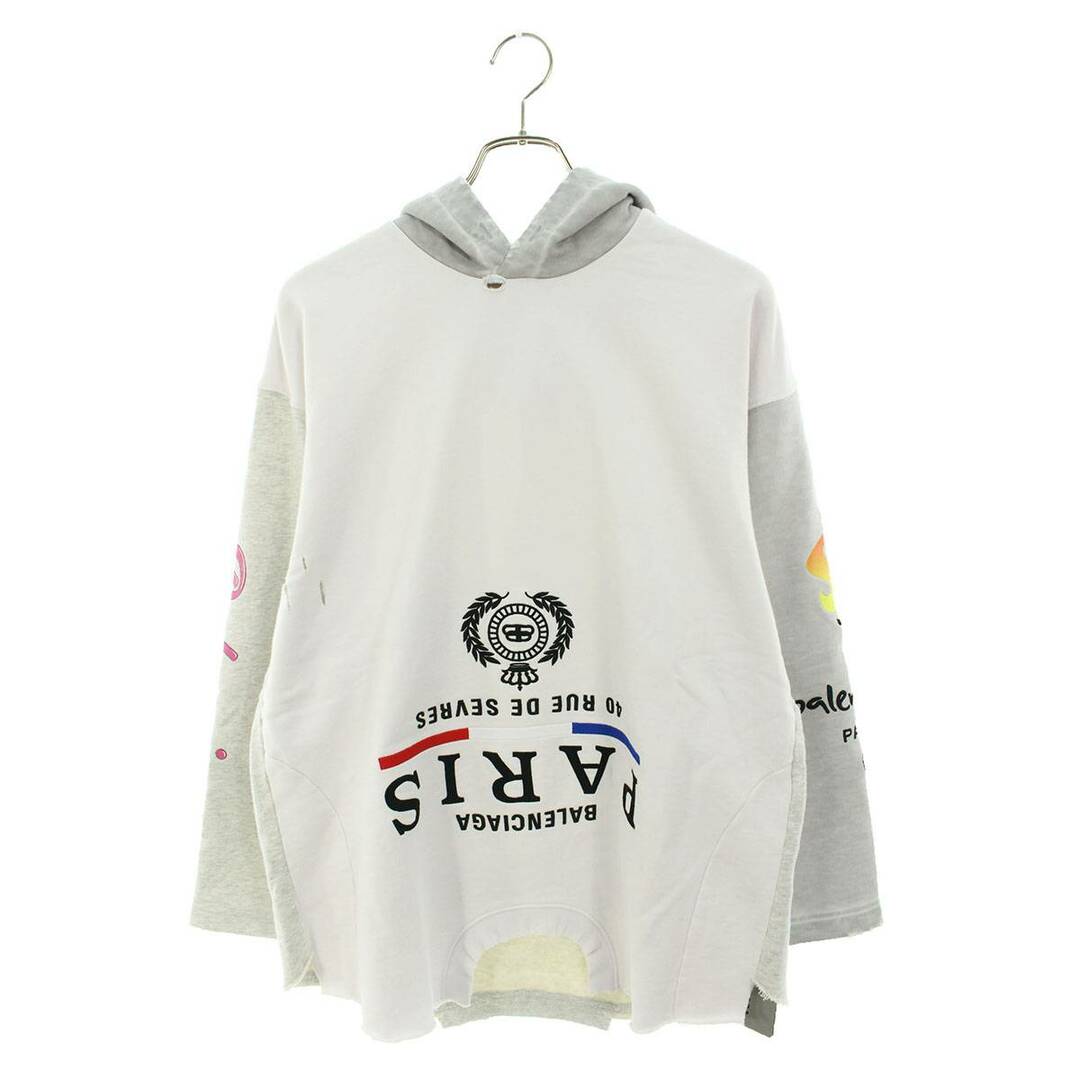 バレンシアガ 22AW Upside Down Hoodie 698156 TMVD1 アップサイドダウンパーカー  メンズ L