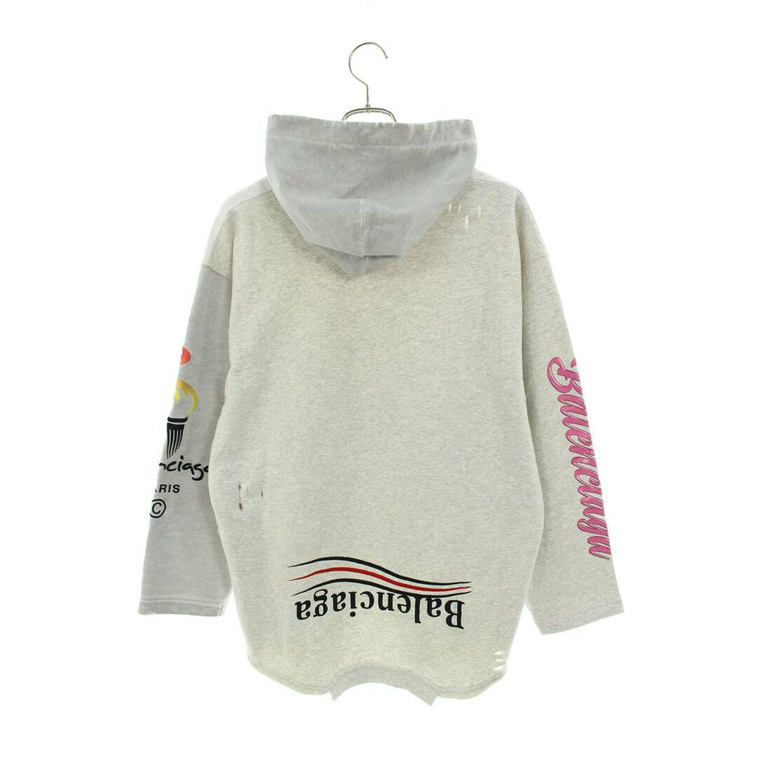 バレンシアガ 22AW Upside Down Hoodie 698156 TMVD1 アップサイドダウンパーカー  メンズ L