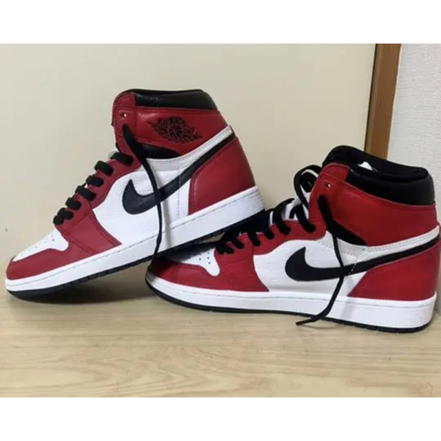 NIKE(ナイキ)のNIKE AIR JORDAN1 "CHICAGO"custom メンズの靴/シューズ(スニーカー)の商品写真