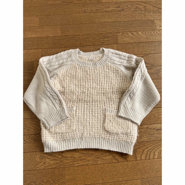 petit main(プティマイン)のpetit main セーター　110cm キッズ/ベビー/マタニティのキッズ服男の子用(90cm~)(ニット)の商品写真