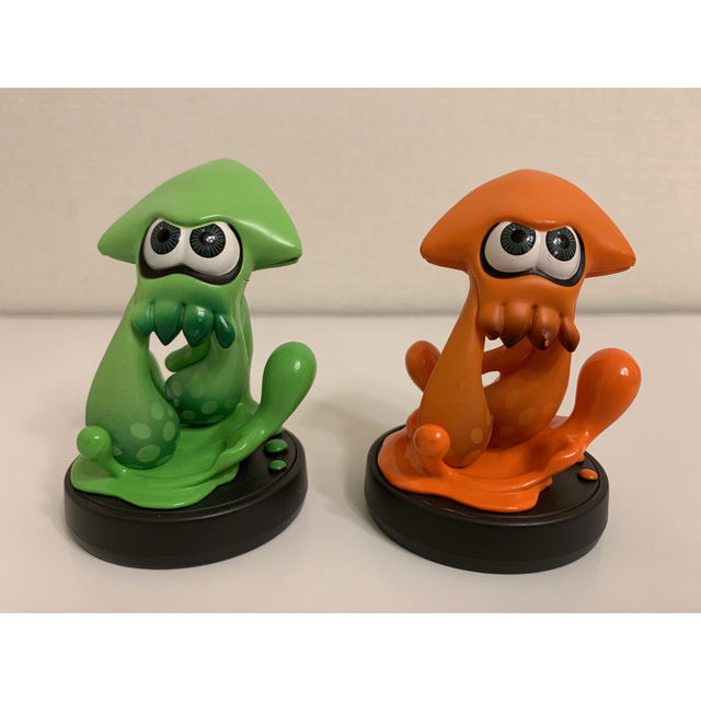 Nintendo Switch(ニンテンドースイッチ)のスプラトゥーン amiibo 4個セット　イカ　ボーイ エンタメ/ホビーのフィギュア(ゲームキャラクター)の商品写真