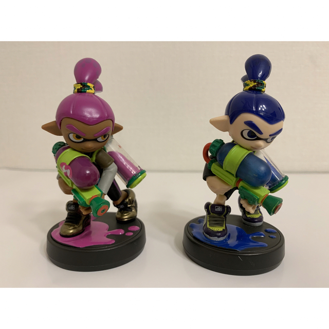 Nintendo Switch(ニンテンドースイッチ)のスプラトゥーン amiibo 4個セット　イカ　ボーイ エンタメ/ホビーのフィギュア(ゲームキャラクター)の商品写真