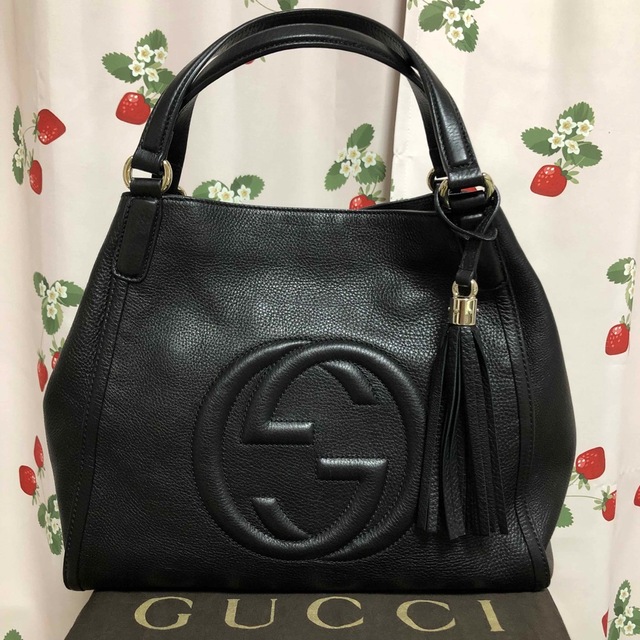 全ての 激安美品 GUCCI - Gucci グッチ トートバッグ タッセル