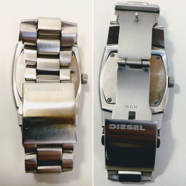 DIESEL(ディーゼル)の4760 DIESEL メンズ クォーツ 時計 DZ-4064 シルバー メタル メンズの時計(腕時計(アナログ))の商品写真