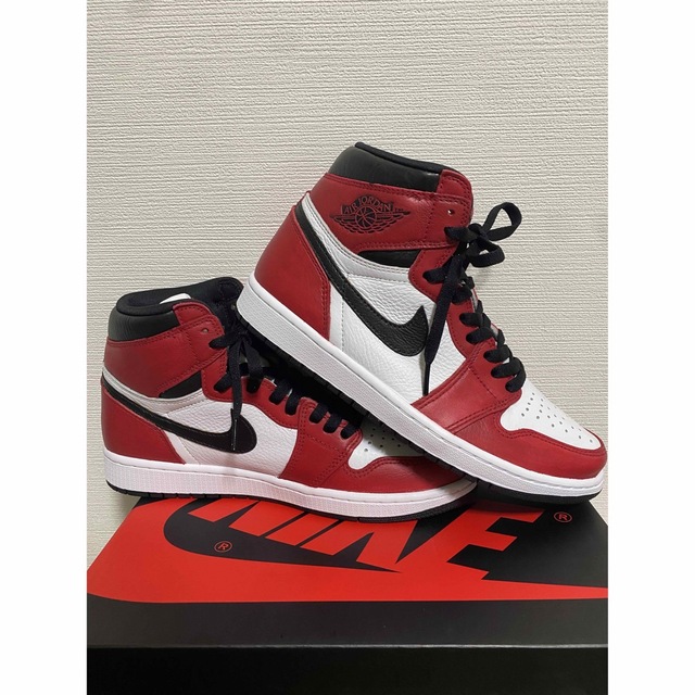 NIKE(ナイキ)のNIKE AIR JORDAN1 "CHICAGO"custom メンズの靴/シューズ(スニーカー)の商品写真