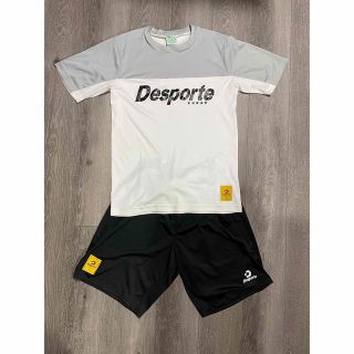 デスポルチ(Desporte)のDesporte トレーニングウェア 上下セット（Mサイズ）(ウェア)