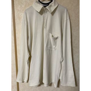 ストーンアイランド(STONE ISLAND)のSTONE ISLAND カットソー　ハーフジップ　90s(ポロシャツ)