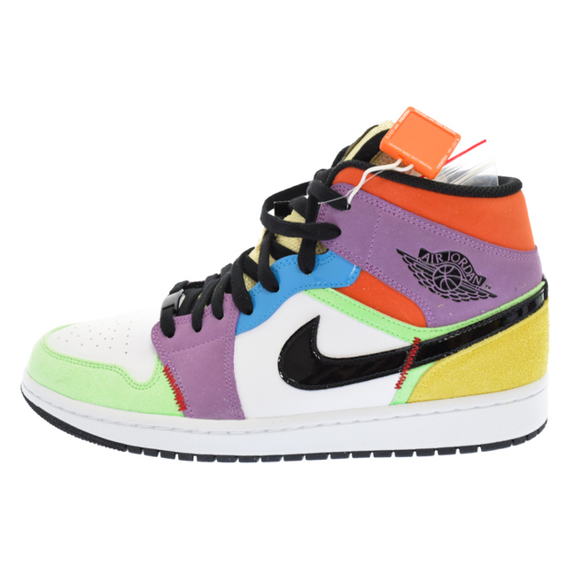 NIKE ナイキ WMNS AIR JORDAN 1 MID MULTICOLOR CW1140-100 ウィメンズ