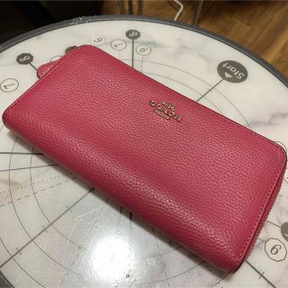 コーチ(COACH)のCOACH 長財布　ピンク　(財布)