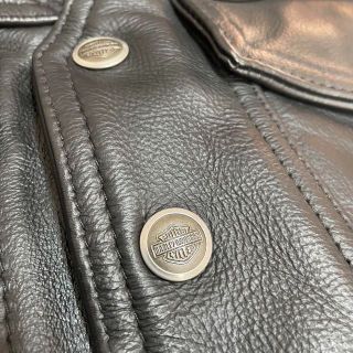 Harley Davidson - 極美品 USA製 Harley-Davidson レザーベスト L
