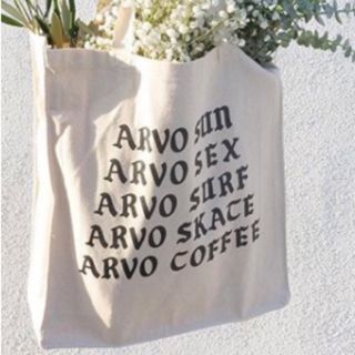 ハワイ ARVO トートバッグ　カカアコ ARVOcafe アーヴォ