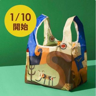 【非売品】カルディ KALDI ミニ エコバッグ ノベルティ 期間限定品(エコバッグ)