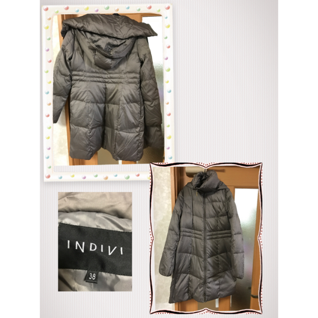 INDIVI(インディヴィ)のINDIVIダウンコート 込2450 レディースのジャケット/アウター(ダウンコート)の商品写真