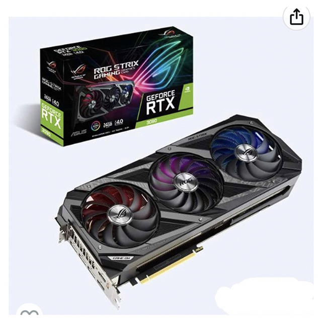 ASUS ROG STRIX RTX3090スマホ/家電/カメラ