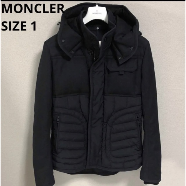 美品. MONCLER “RYAN ライアン ブラック T2 国内正規品-