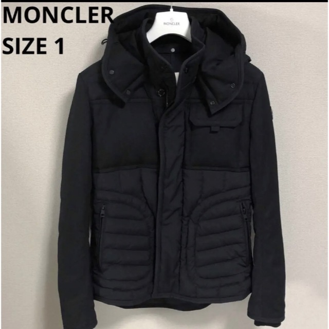 MONCLER(モンクレール)のなぽ様専用　モンクレール　モンチ　ブラック ライアン RYAN 後継モデル メンズのジャケット/アウター(ダウンジャケット)の商品写真