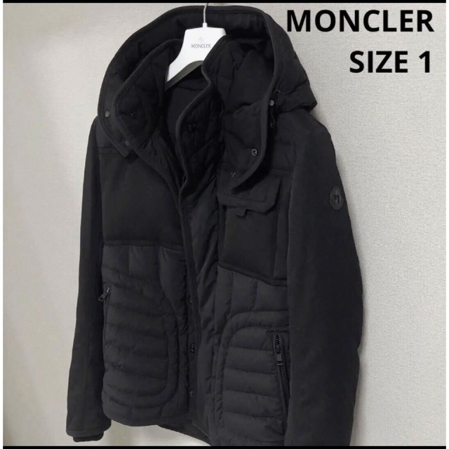 MONCLER(モンクレール)のなぽ様専用　モンクレール　モンチ　ブラック ライアン RYAN 後継モデル メンズのジャケット/アウター(ダウンジャケット)の商品写真
