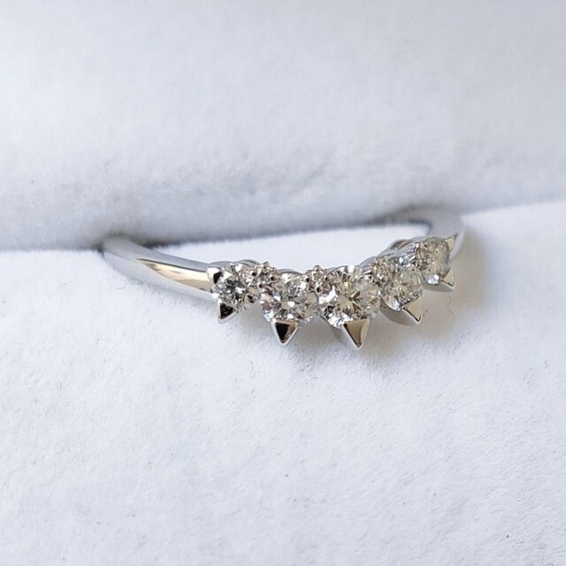 スタージュエリー ダイヤモンド リング Pt950 0.26ct 2.4g