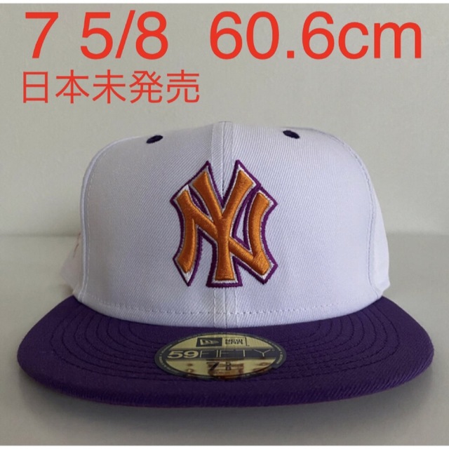 New Era Cap 5/8 ツバ裏ホワイト ニューエラ ドジャース キャップ