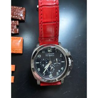 オフィチーネパネライ(OFFICINE PANERAI)の【希少モデル】ルミノールクロノ40㎜☆　pam00074(腕時計(アナログ))