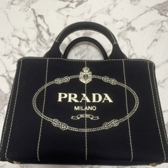 PRADA - 【美品】PRADA カナパ ハンドバッグ