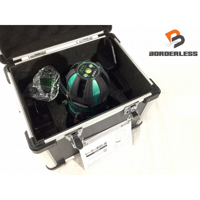 VOICE フルライン墨出し器 VLG-8X 美品 高輝度 バッテリー付 長期保管